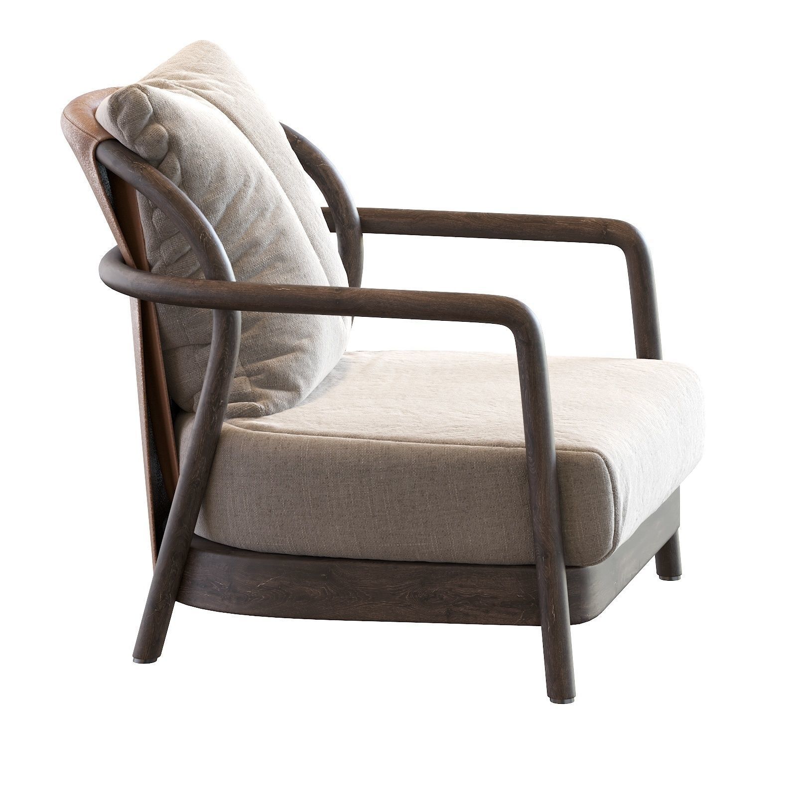 Alison Flexform Armchair 3D model_12