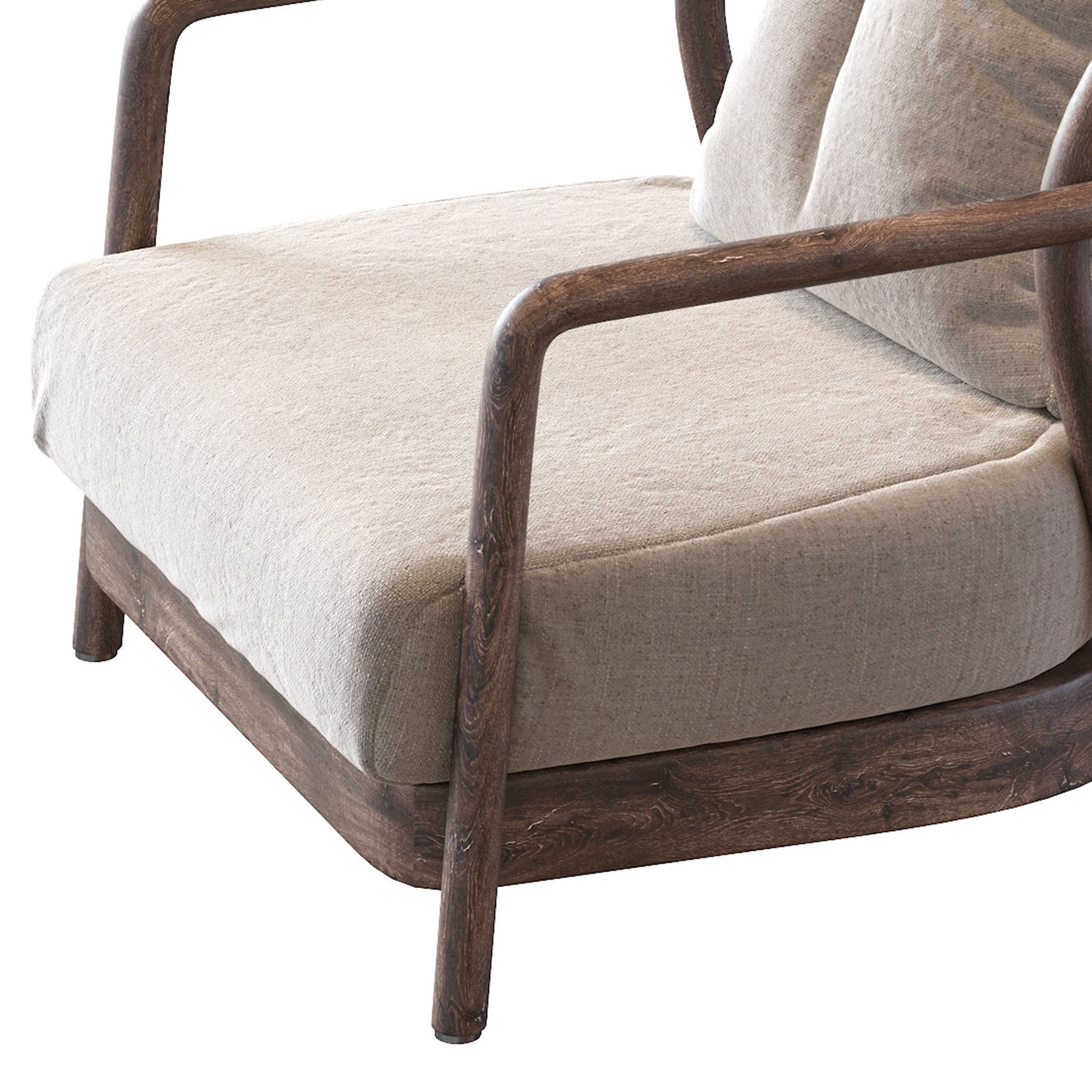 Alison Flexform Armchair 3D model_33