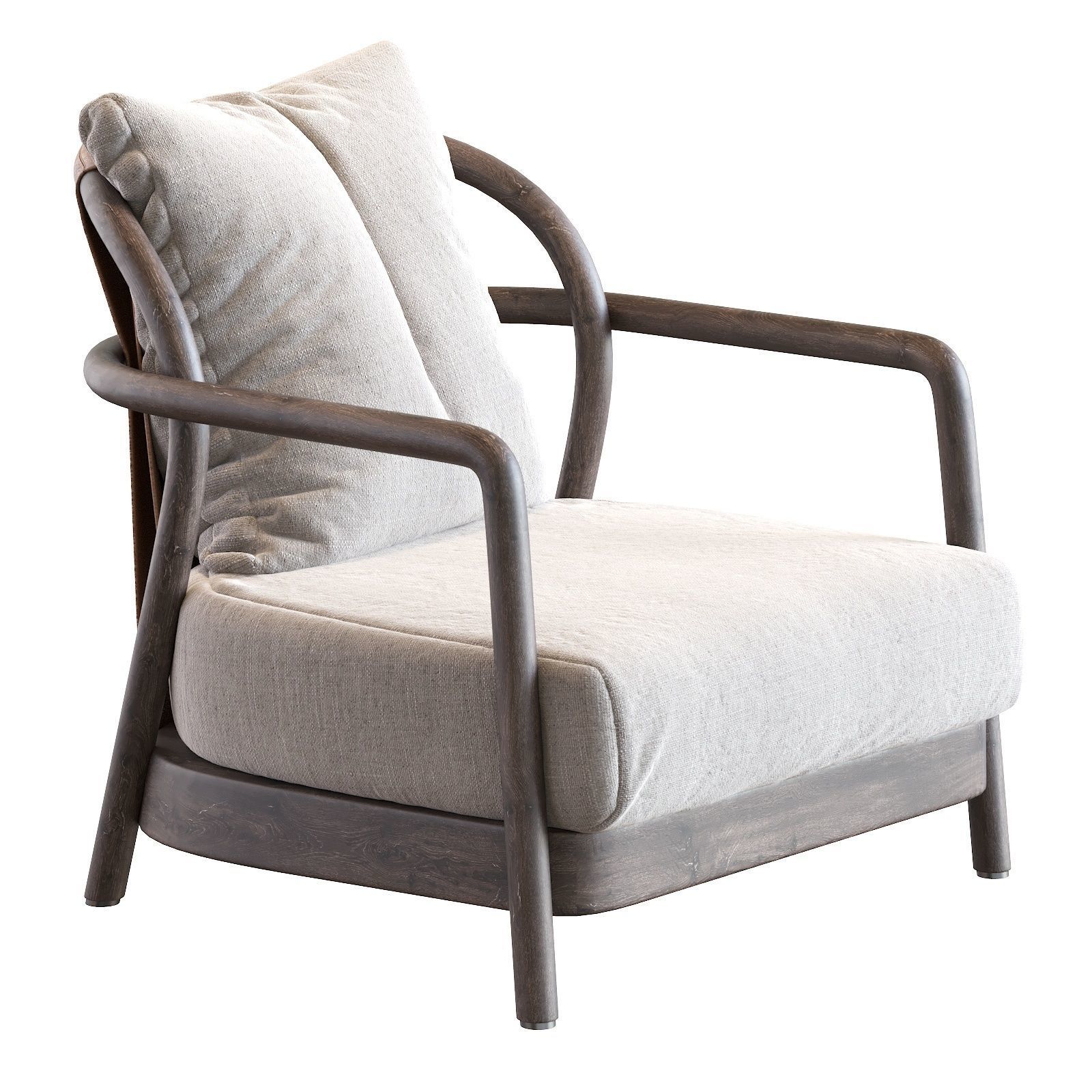 Alison Flexform Armchair 3D model_11