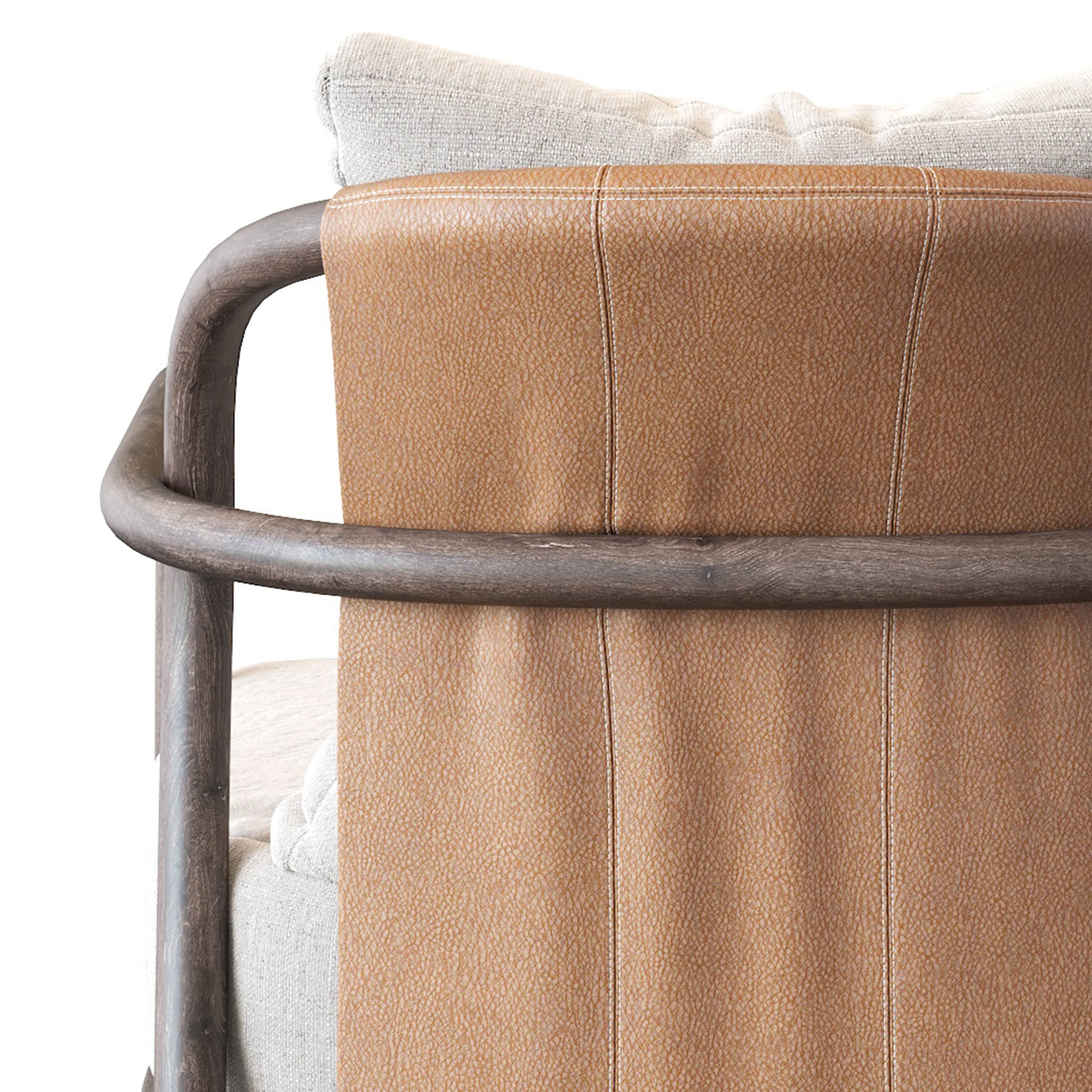 Alison Flexform Armchair 3D model_20