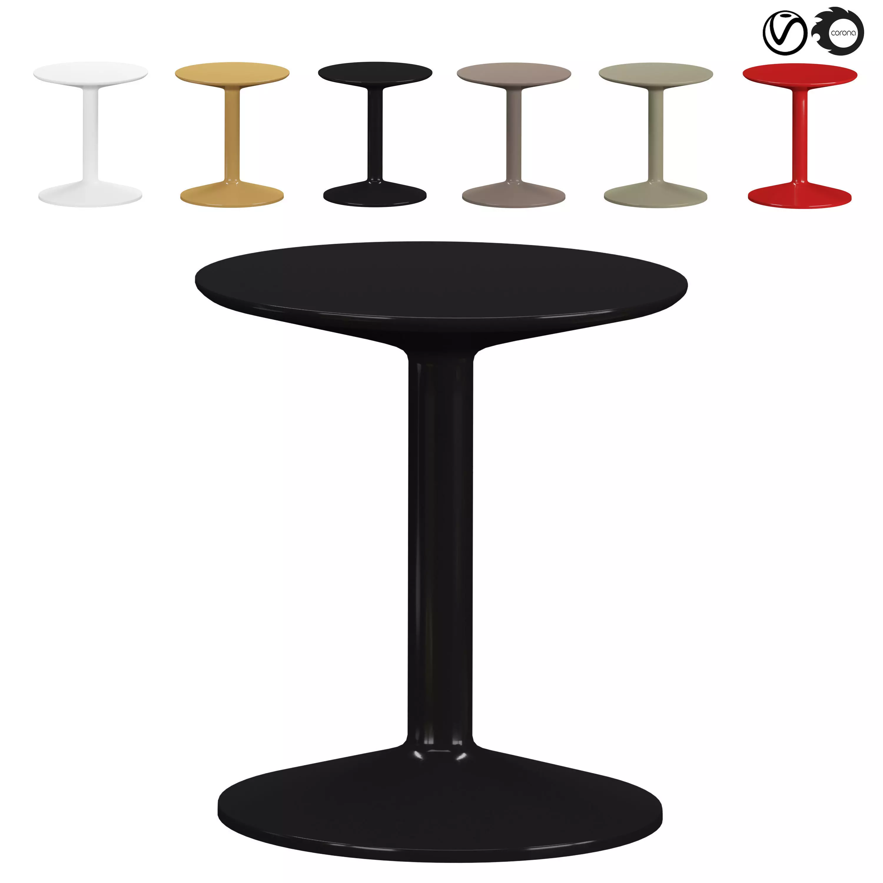 Spool tables 3D model_0