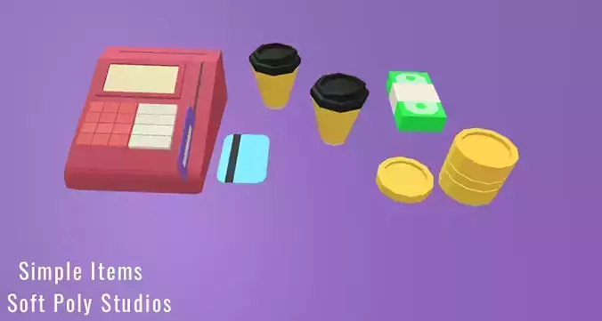 3D Simple Set - Shopping Pack