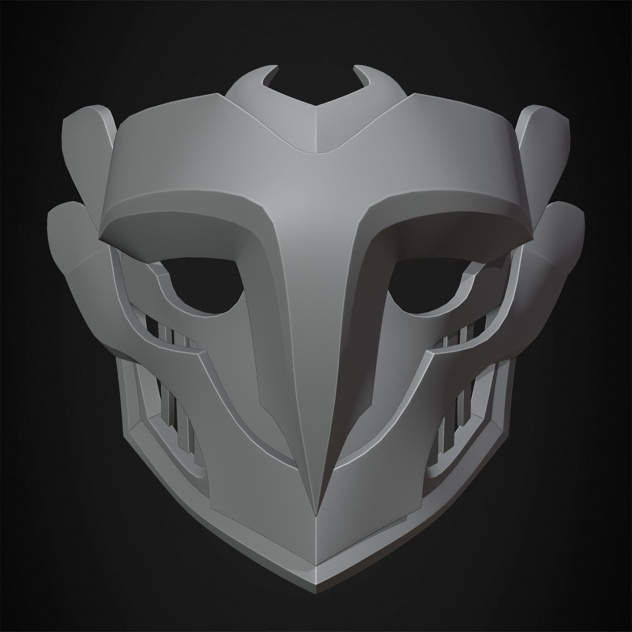 Arcane Ekko Firelight Mask for Cosplay 3D print model_15