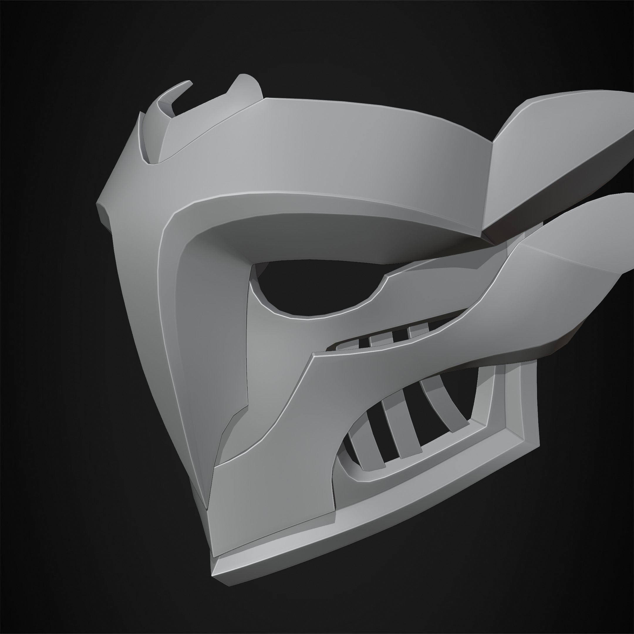 Arcane Ekko Firelight Mask for Cosplay 3D print model_17