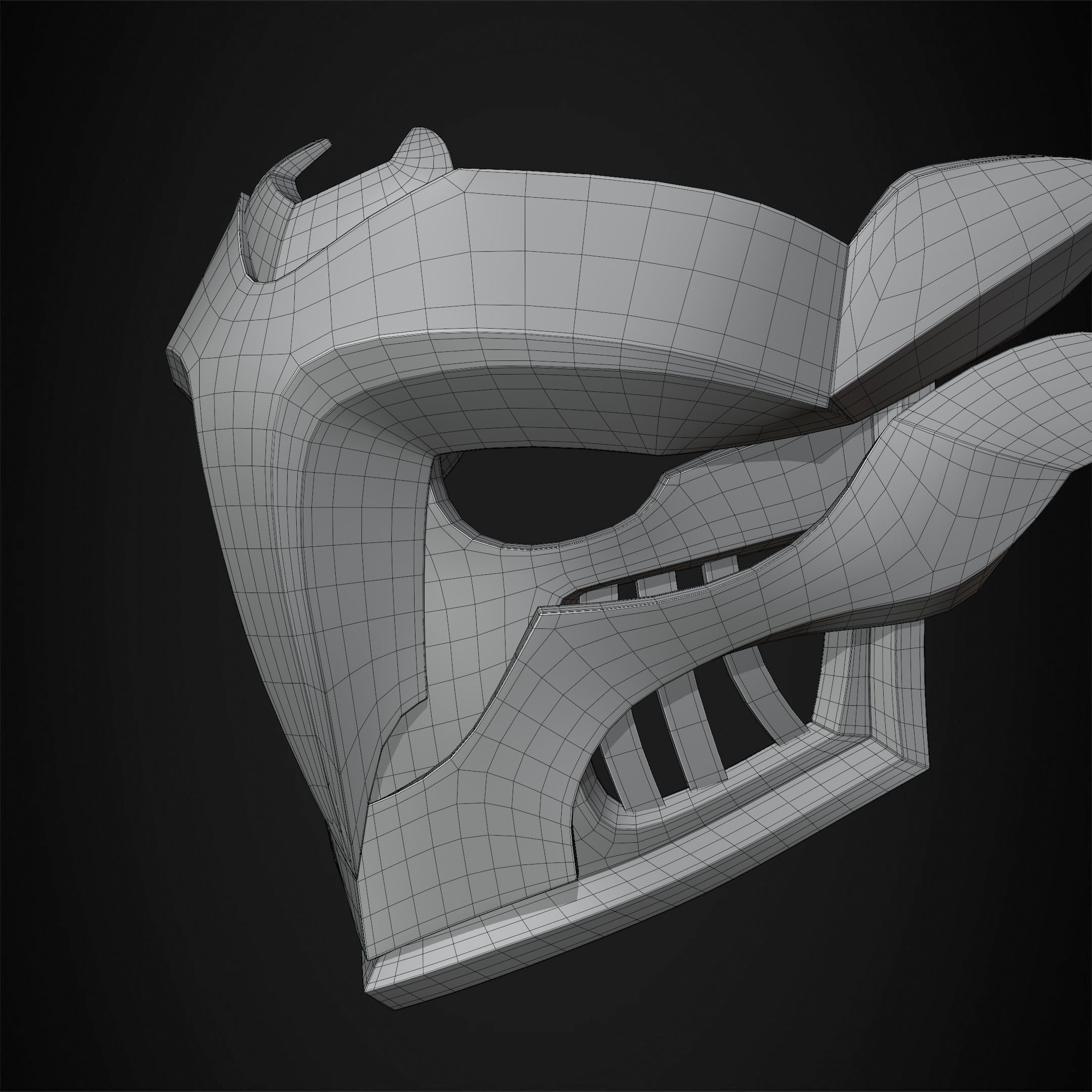 Arcane Ekko Firelight Mask for Cosplay 3D print model_18