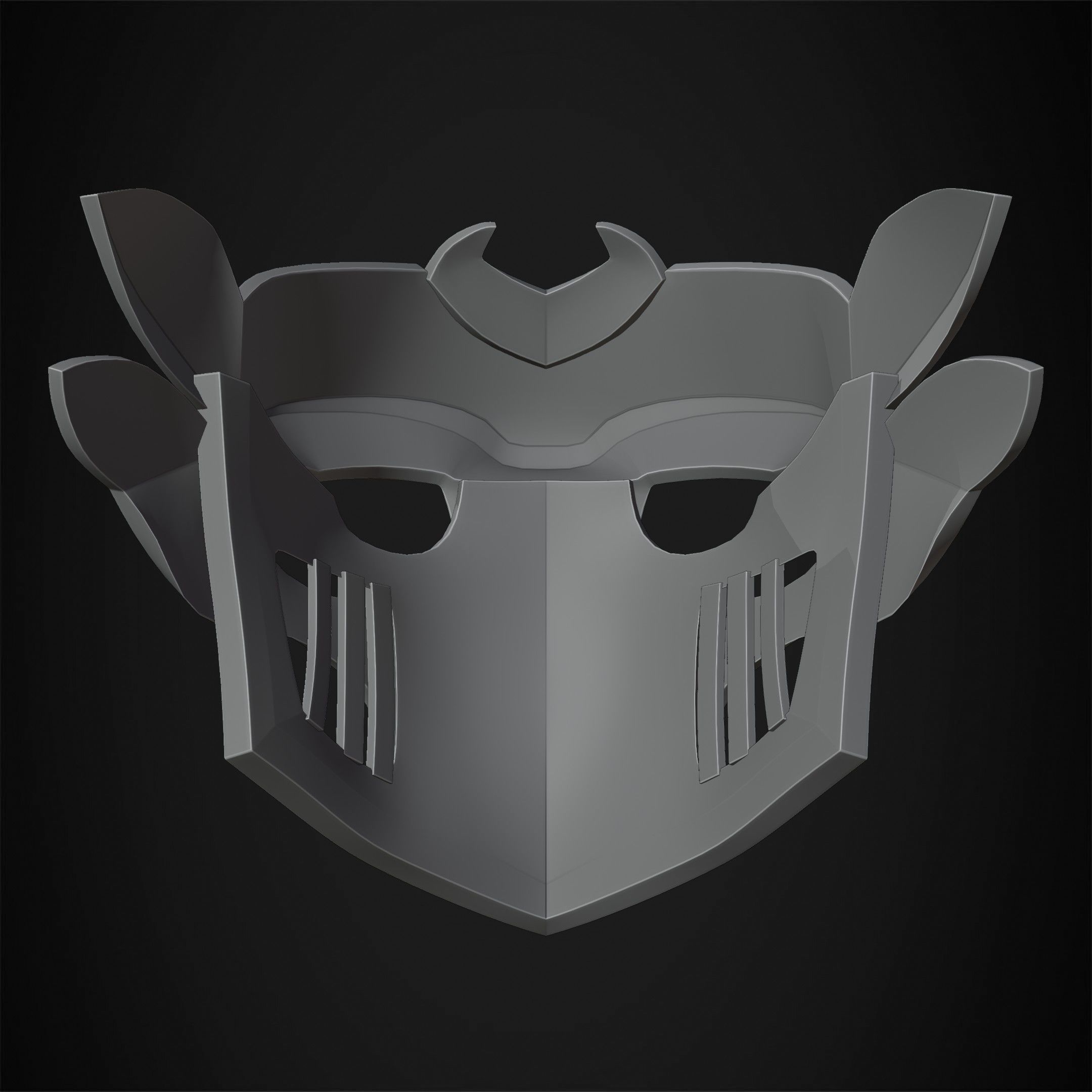 Arcane Ekko Firelight Mask for Cosplay 3D print model_23