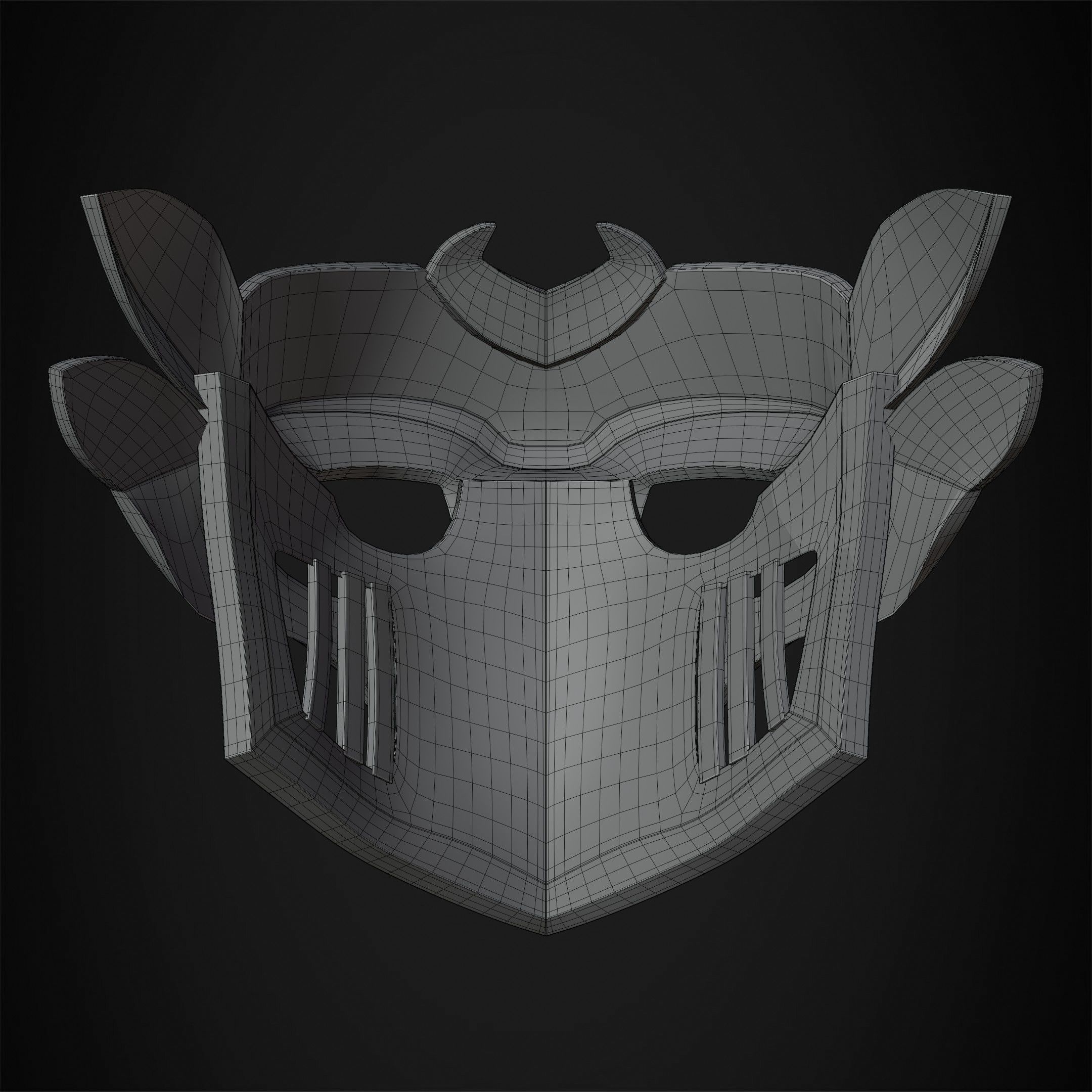 Arcane Ekko Firelight Mask for Cosplay 3D print model_24