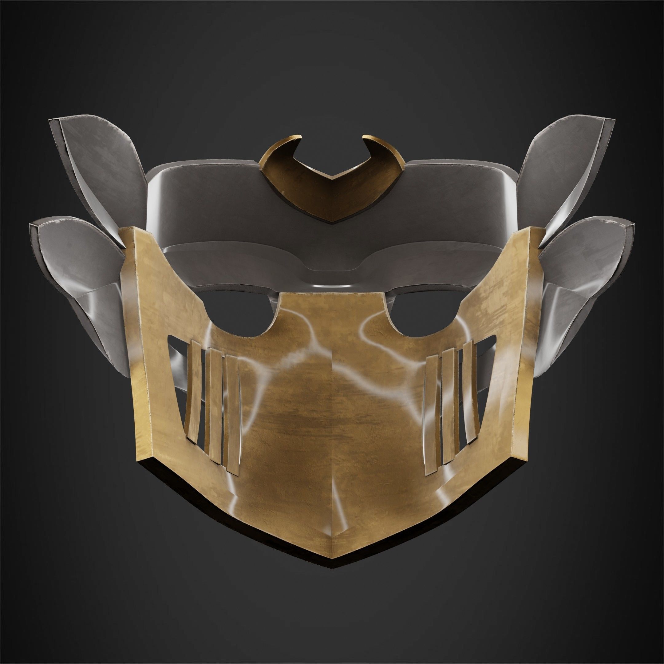 Arcane Ekko Firelight Mask for Cosplay 3D print model_7