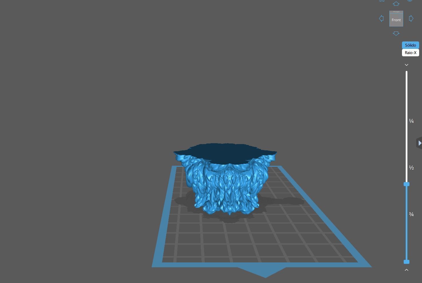 Santa Claus Head 3D print model_6