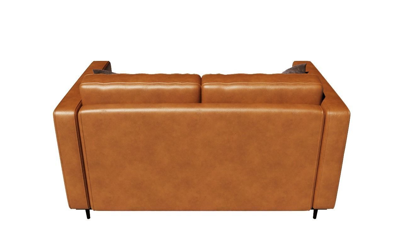 leather sofa 3D model_3