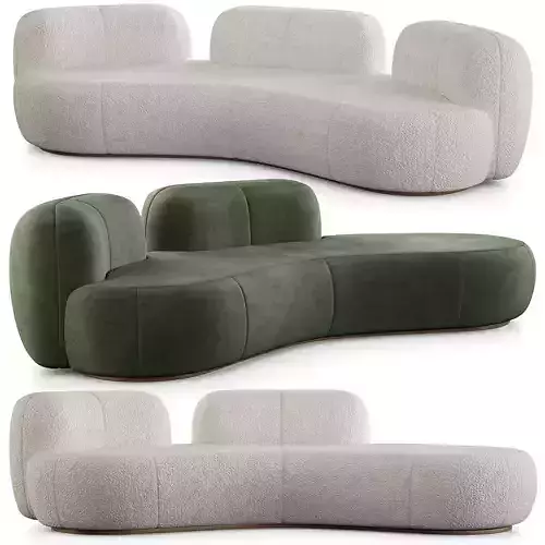 Tateyama XL Sofa by Secolo