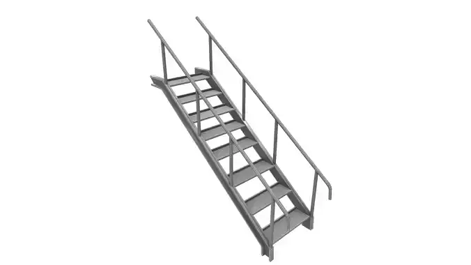 Stair metal staircase