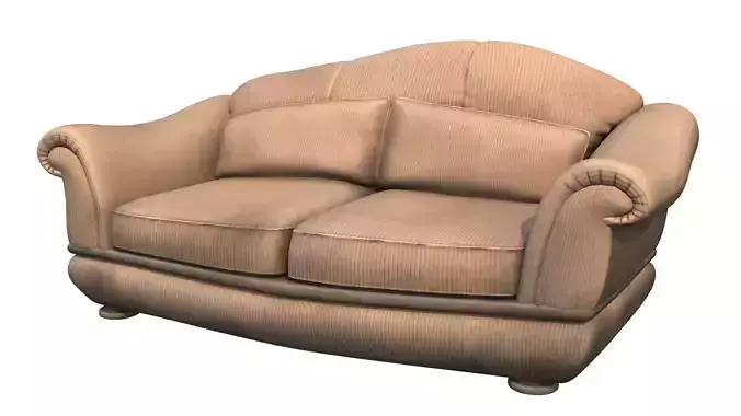 armchair 3d model couch