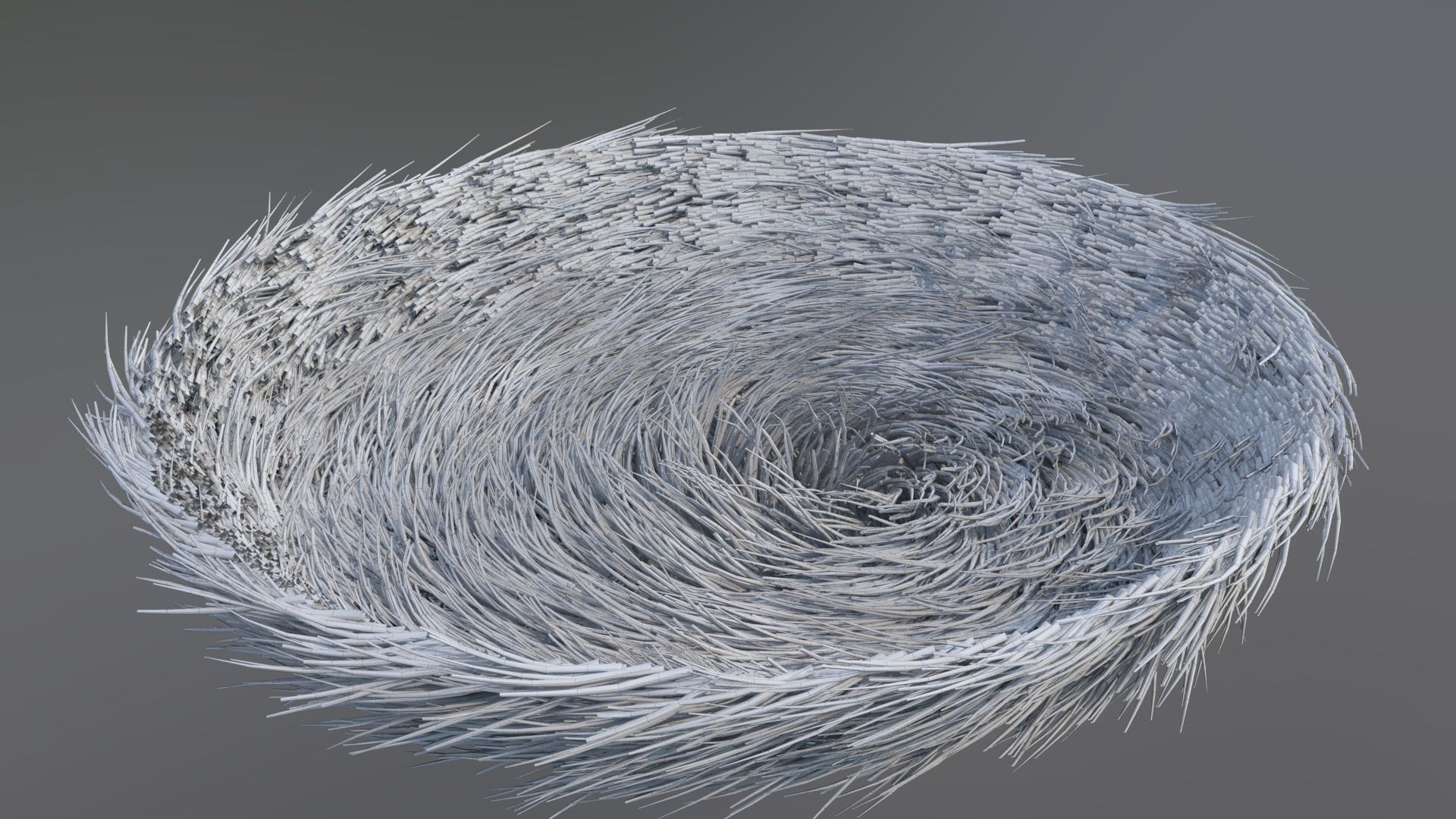 bird nest 3D model_2