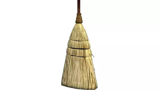 broom 3d rigged