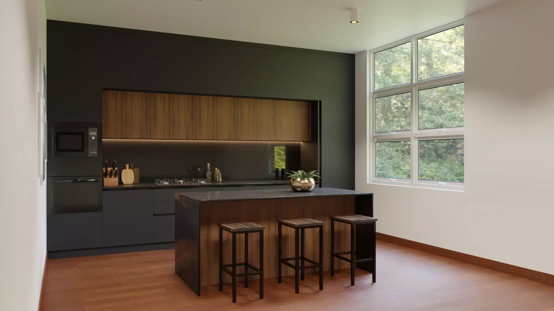 MODERN KITCHEN 3D model_0