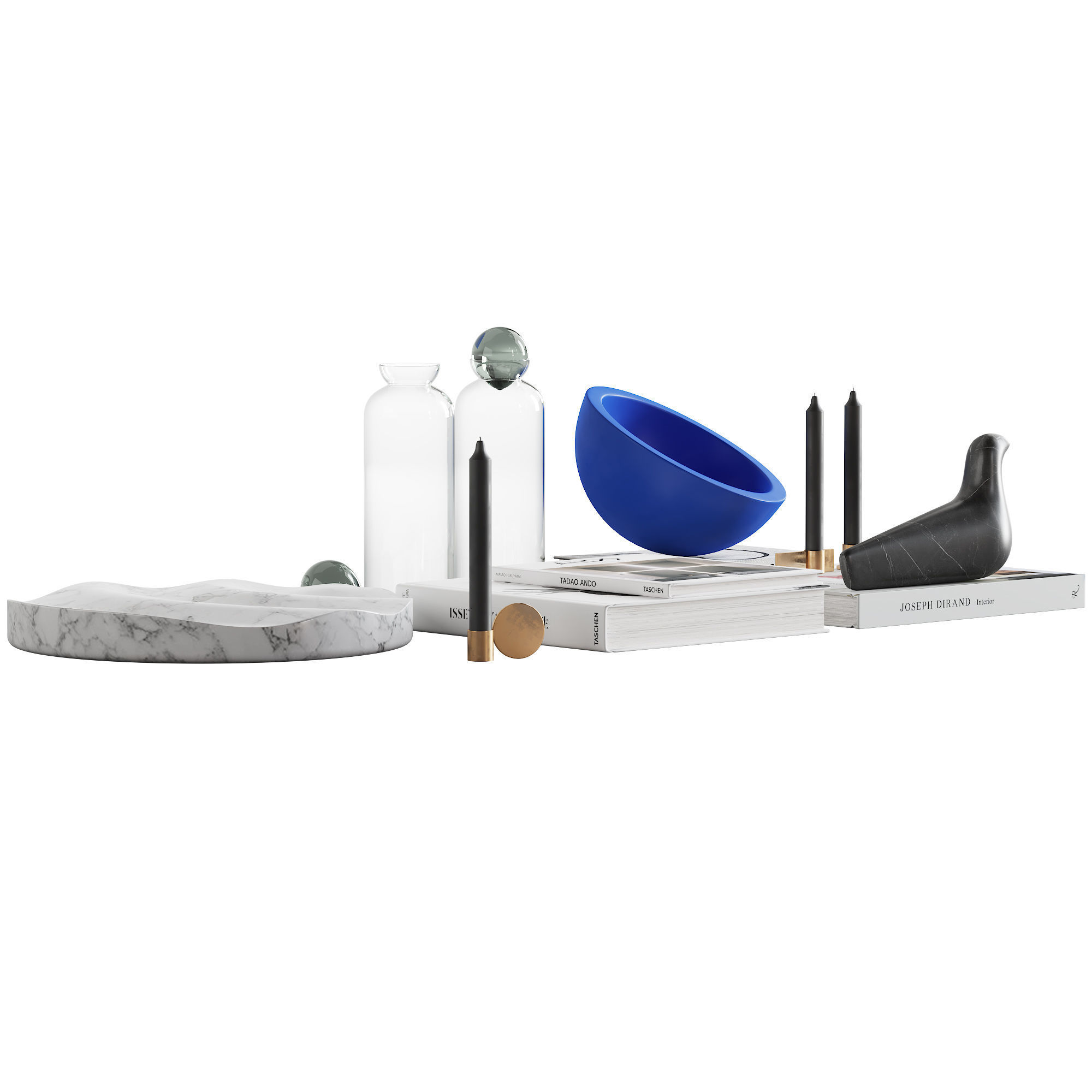 076 Living decor set BLUE PAWSON 00 3D model_12