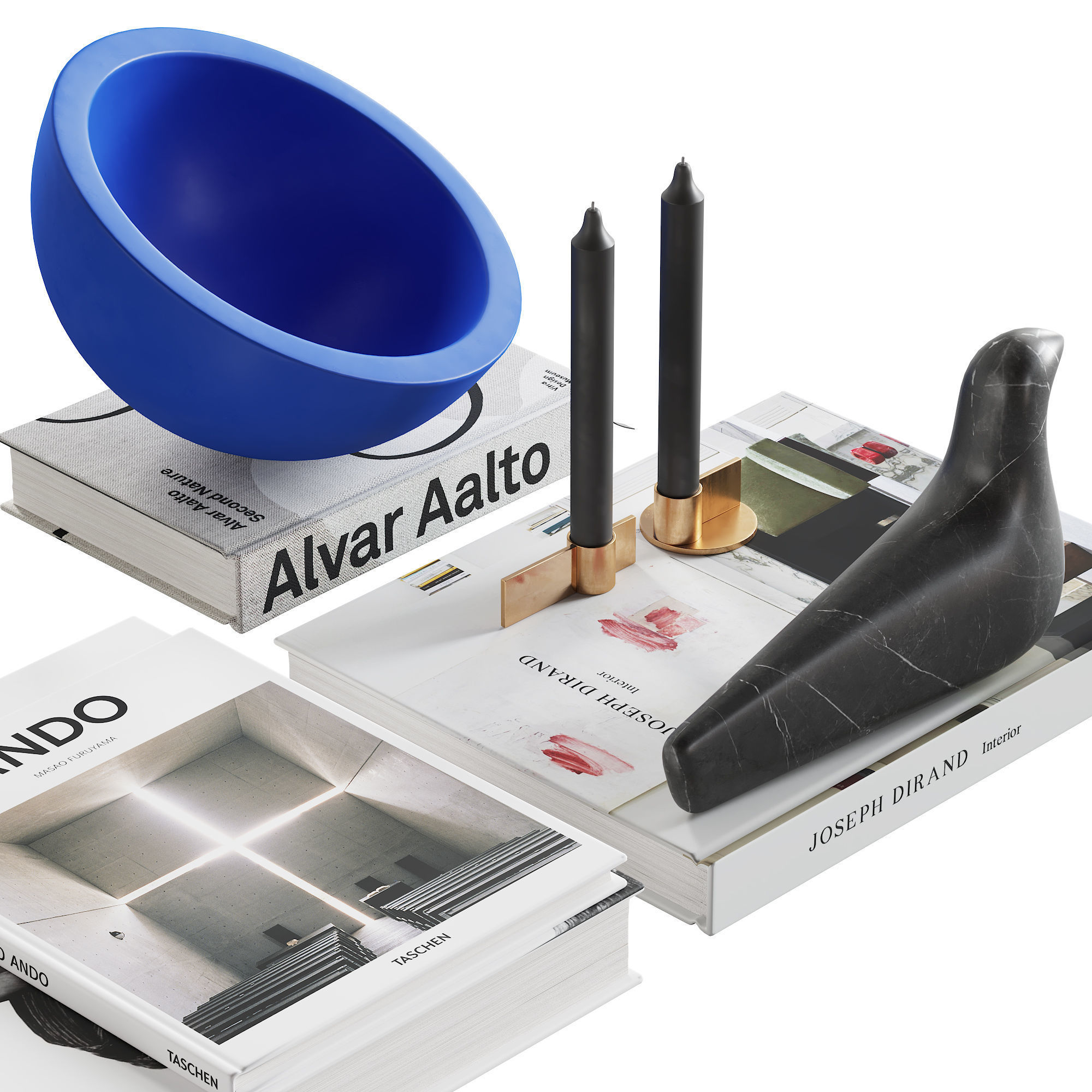 076 Living decor set BLUE PAWSON 00 3D model_16