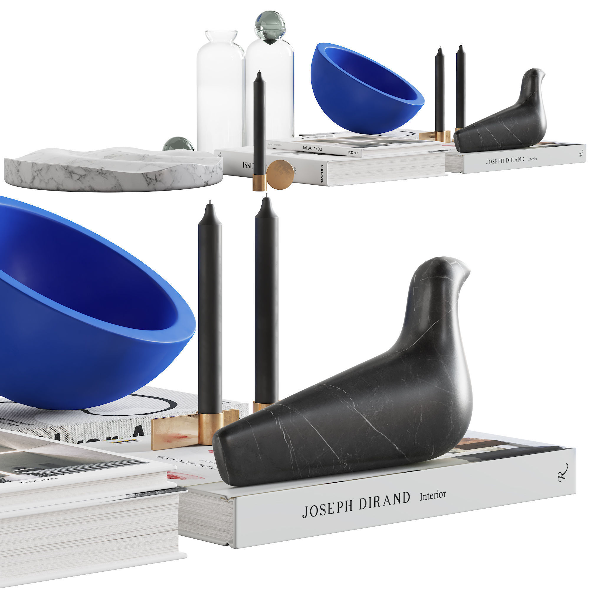 076 Living decor set BLUE PAWSON 00 3D model_1