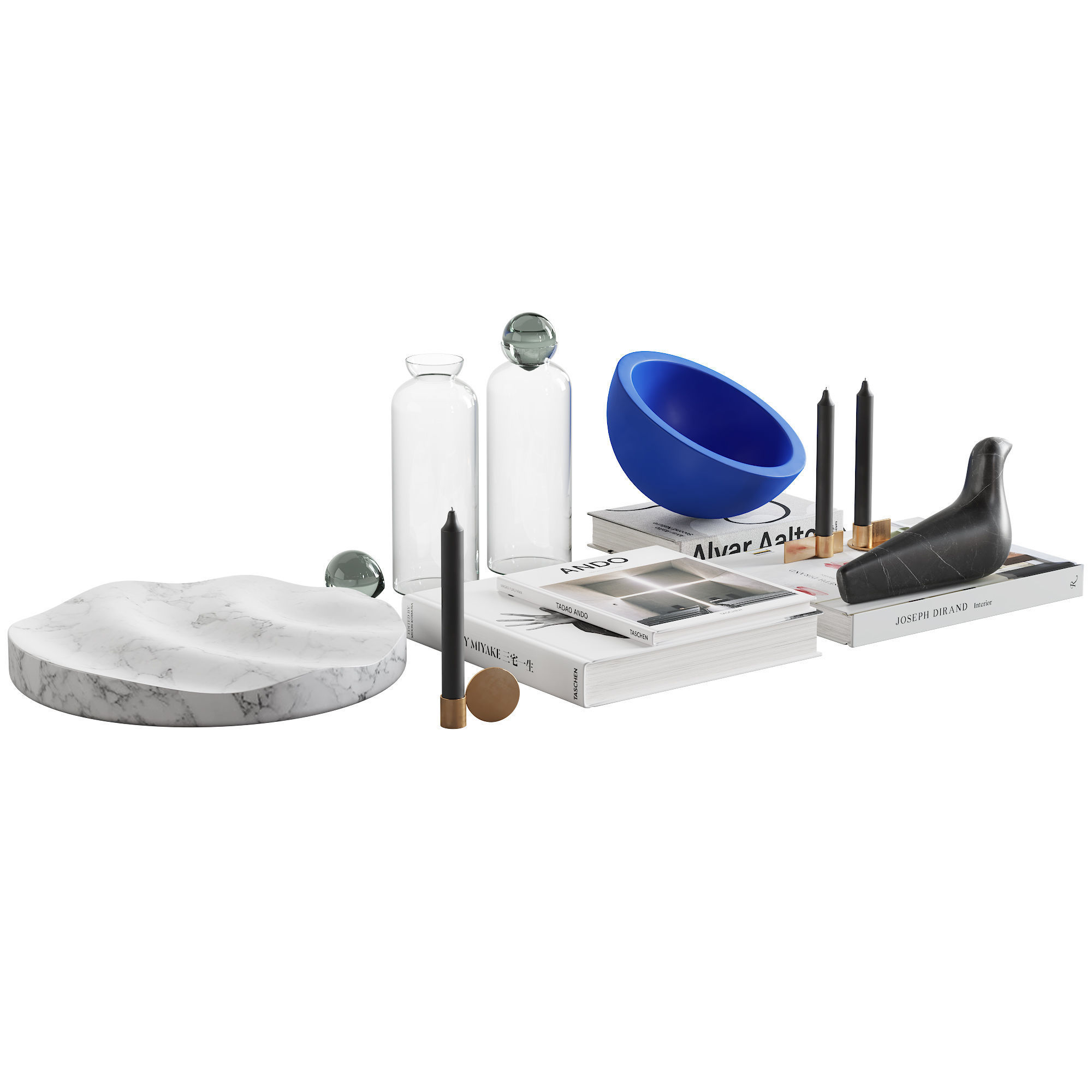 076 Living decor set BLUE PAWSON 00 3D model_9