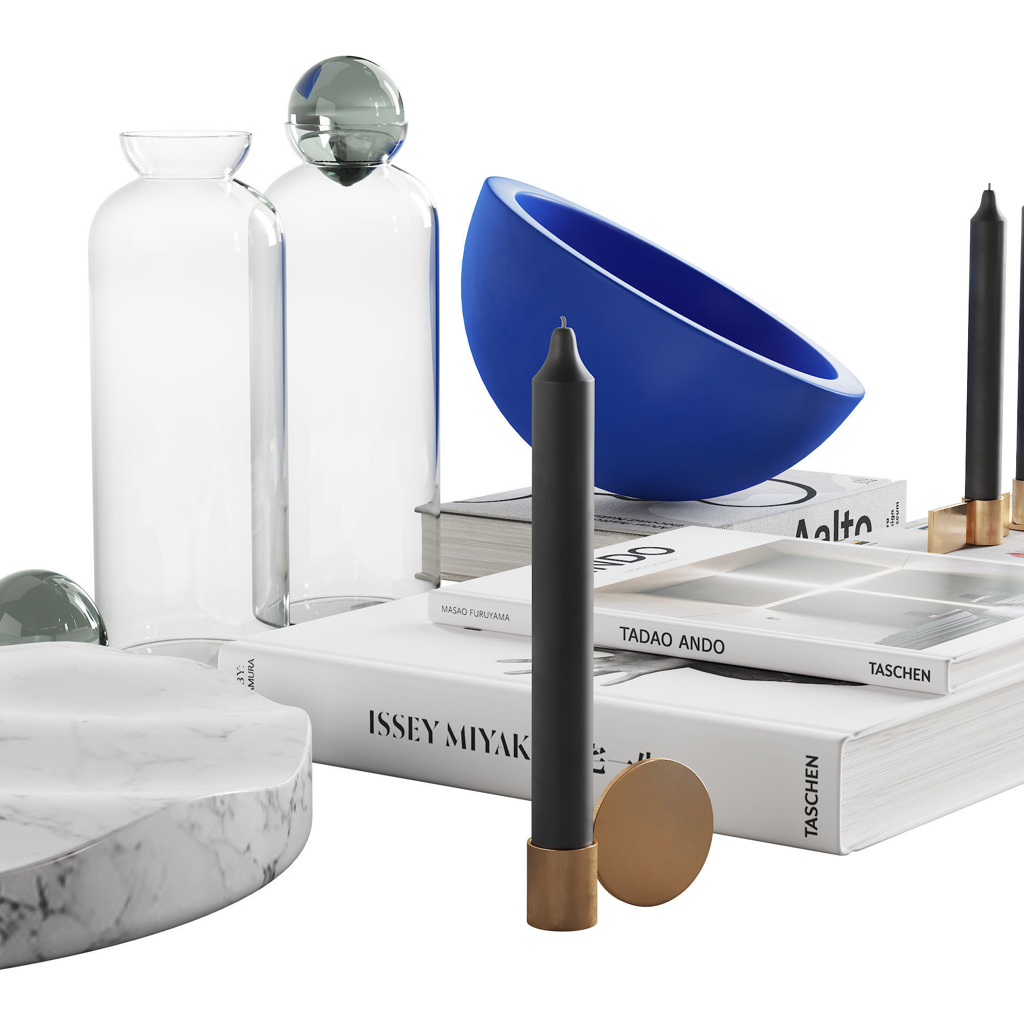 076 Living decor set BLUE PAWSON 00 3D model_14