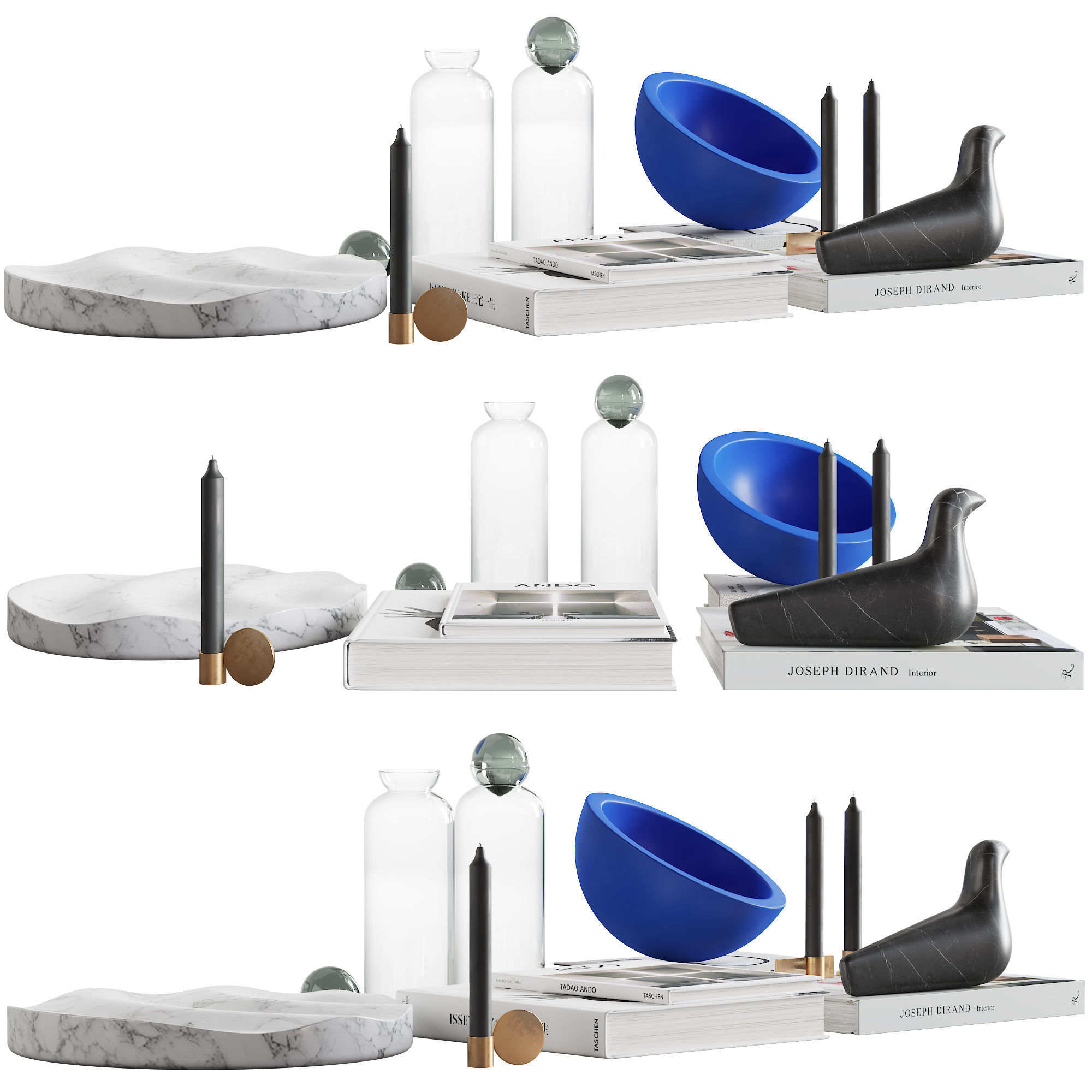 076 Living decor set BLUE PAWSON 00 3D model_6