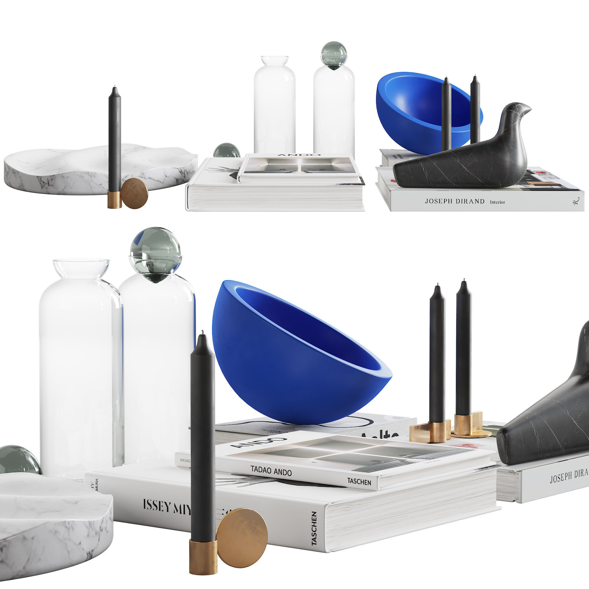 076 Living decor set BLUE PAWSON 00 3D model_2