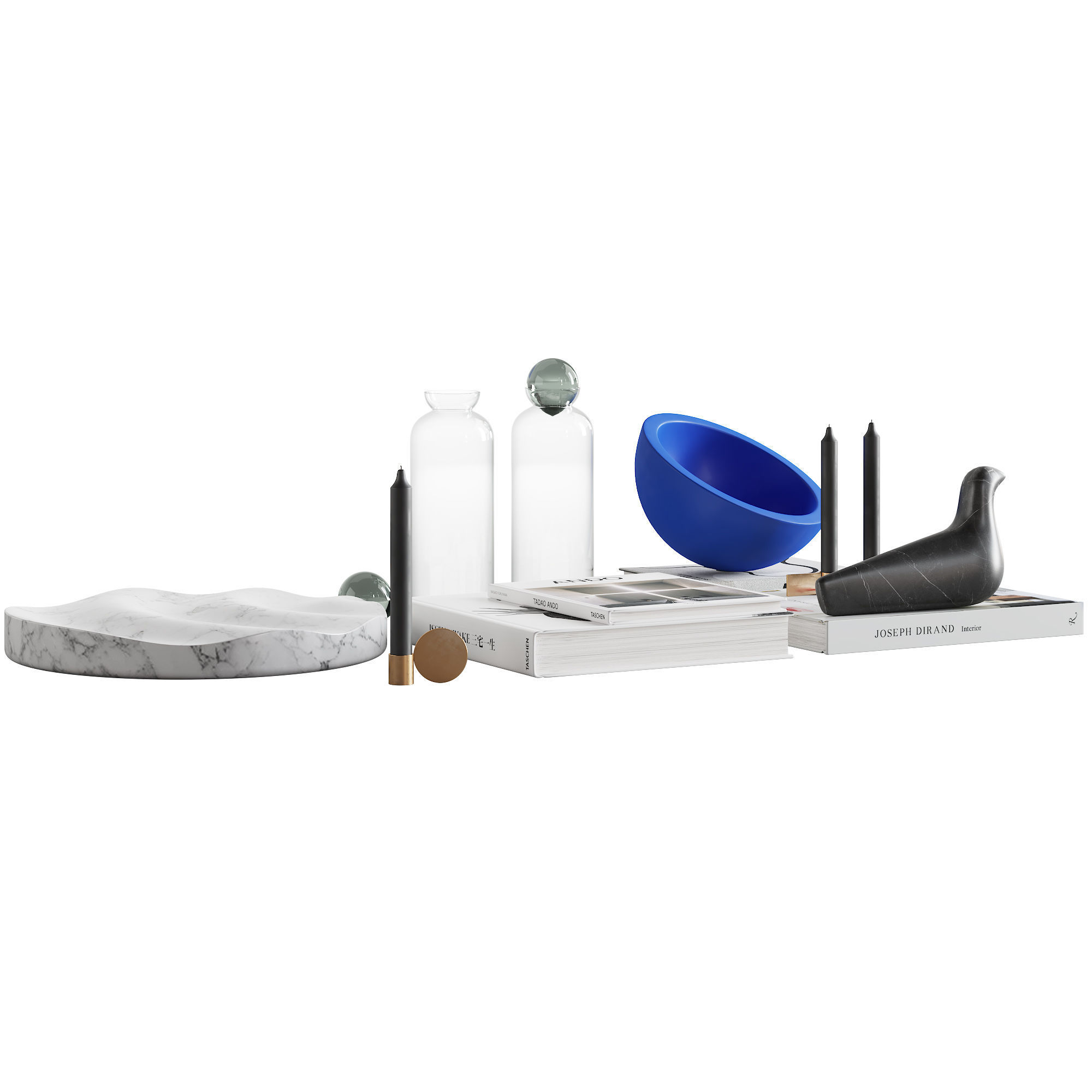 076 Living decor set BLUE PAWSON 00 3D model_8