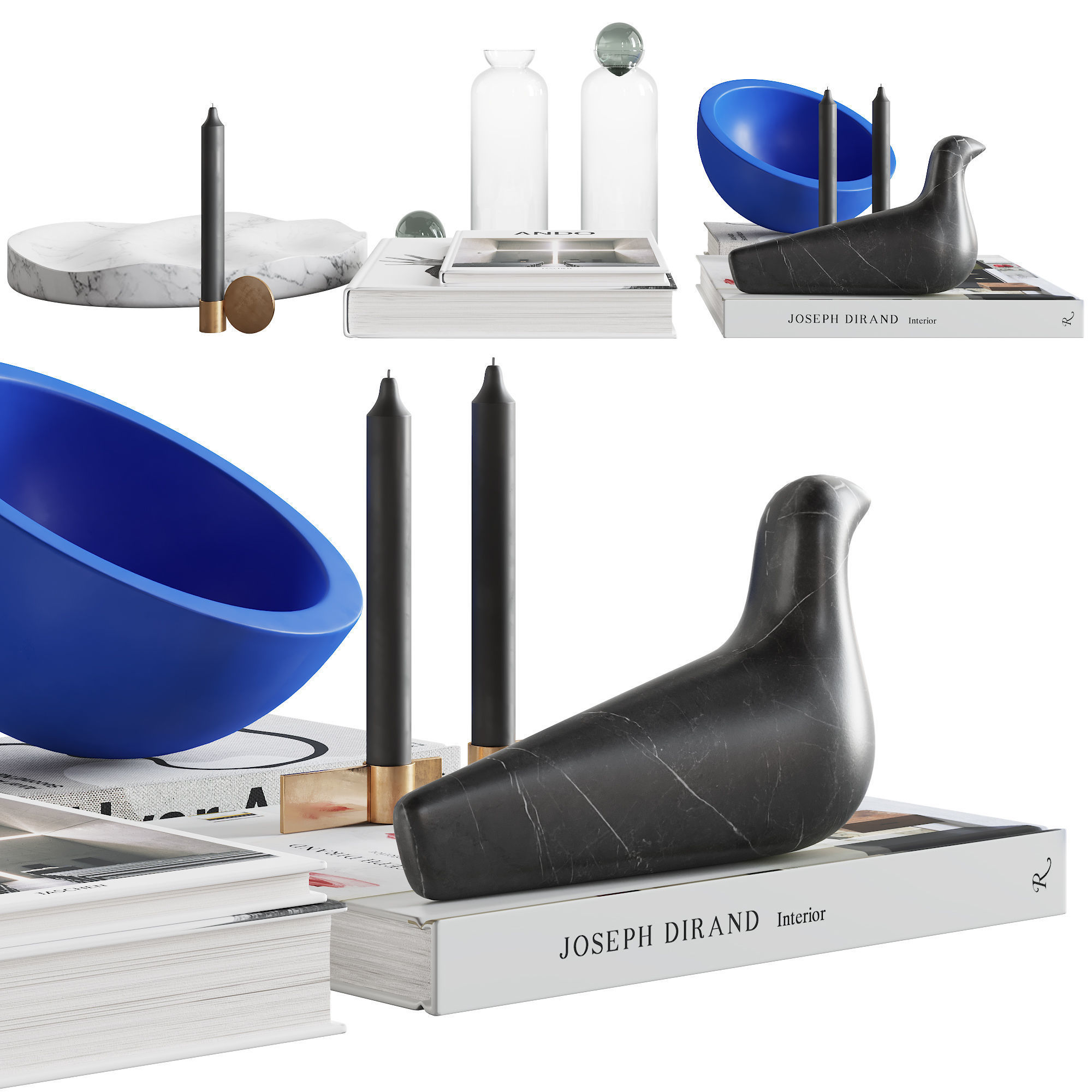 076 Living decor set BLUE PAWSON 00 3D model_3