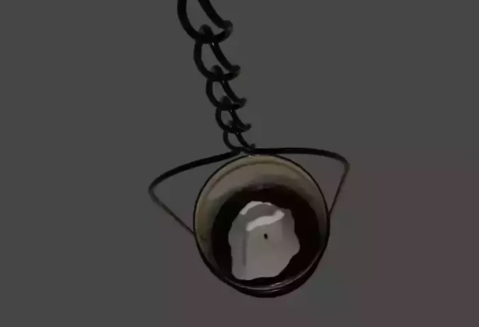Plain Lantern Free 3D model