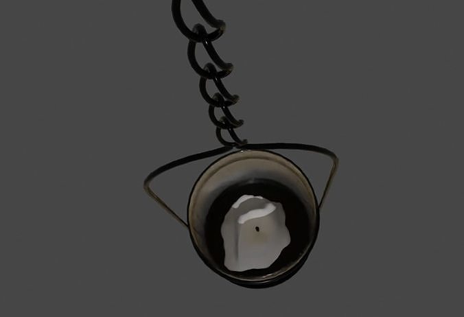 Plain Lantern Free 3D model