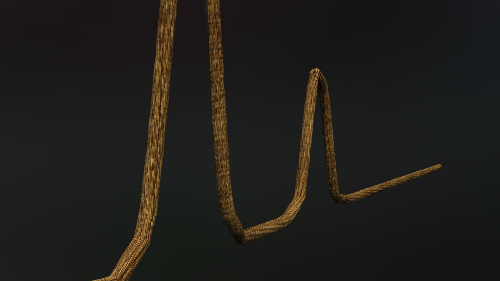 rope Rigged 3D model rigged | CGTrader