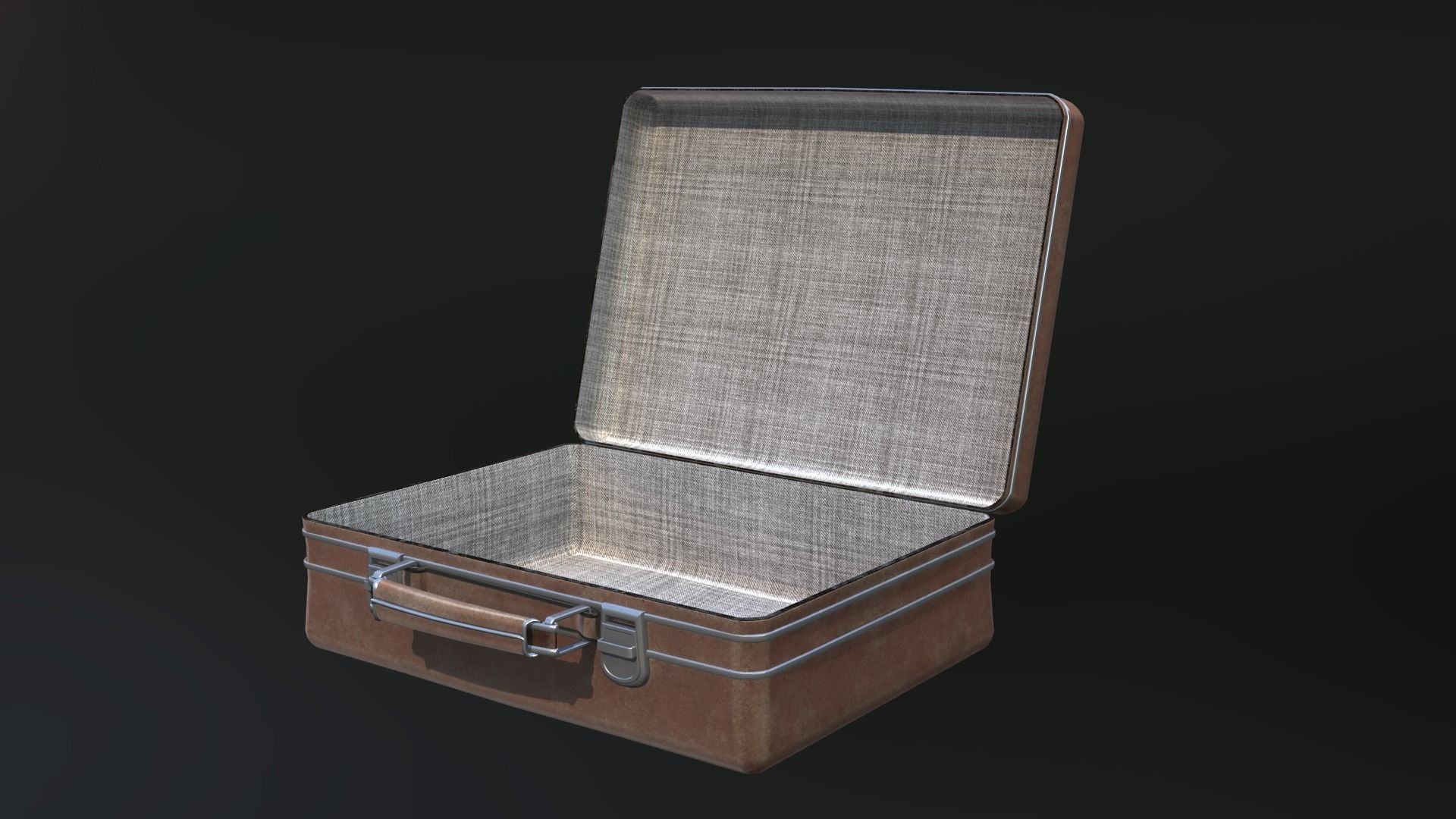 Suitcase 3D model_1