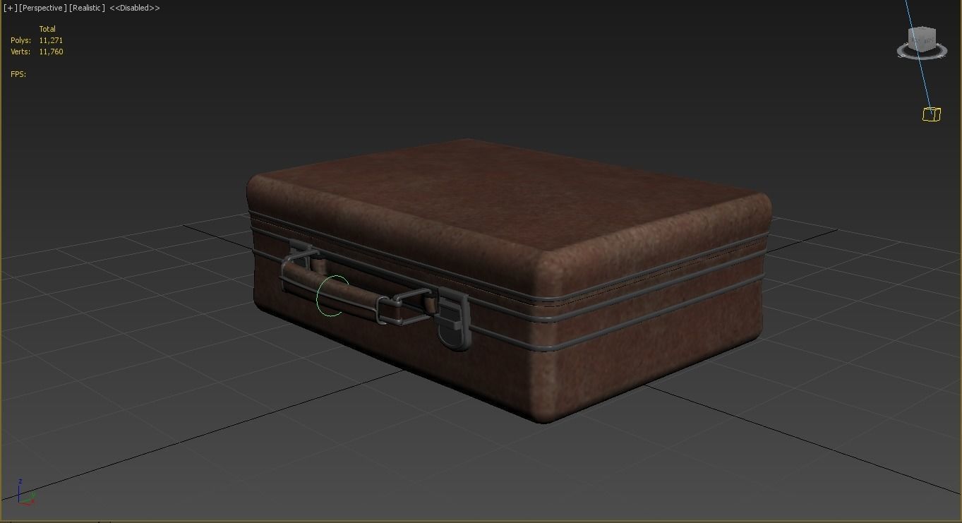Suitcase 3D model_4