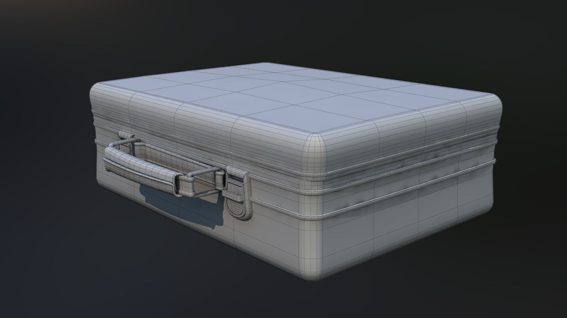 Suitcase 3D model_3