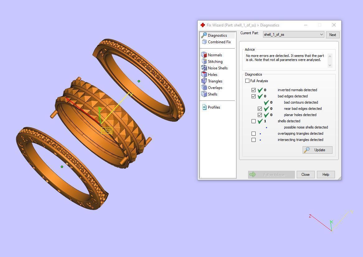 zero ring 3D print model_8