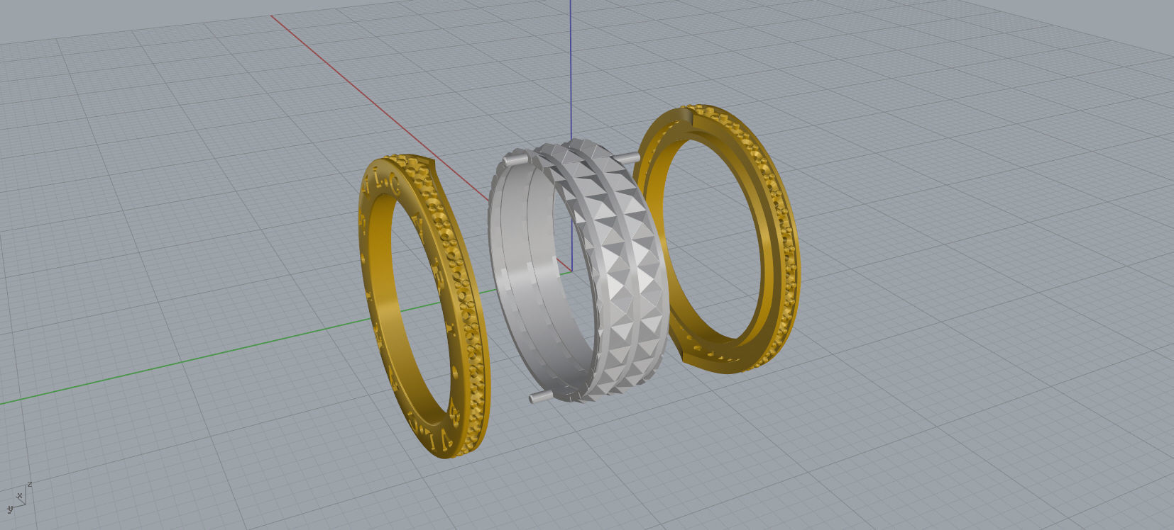 zero ring 3D print model_13