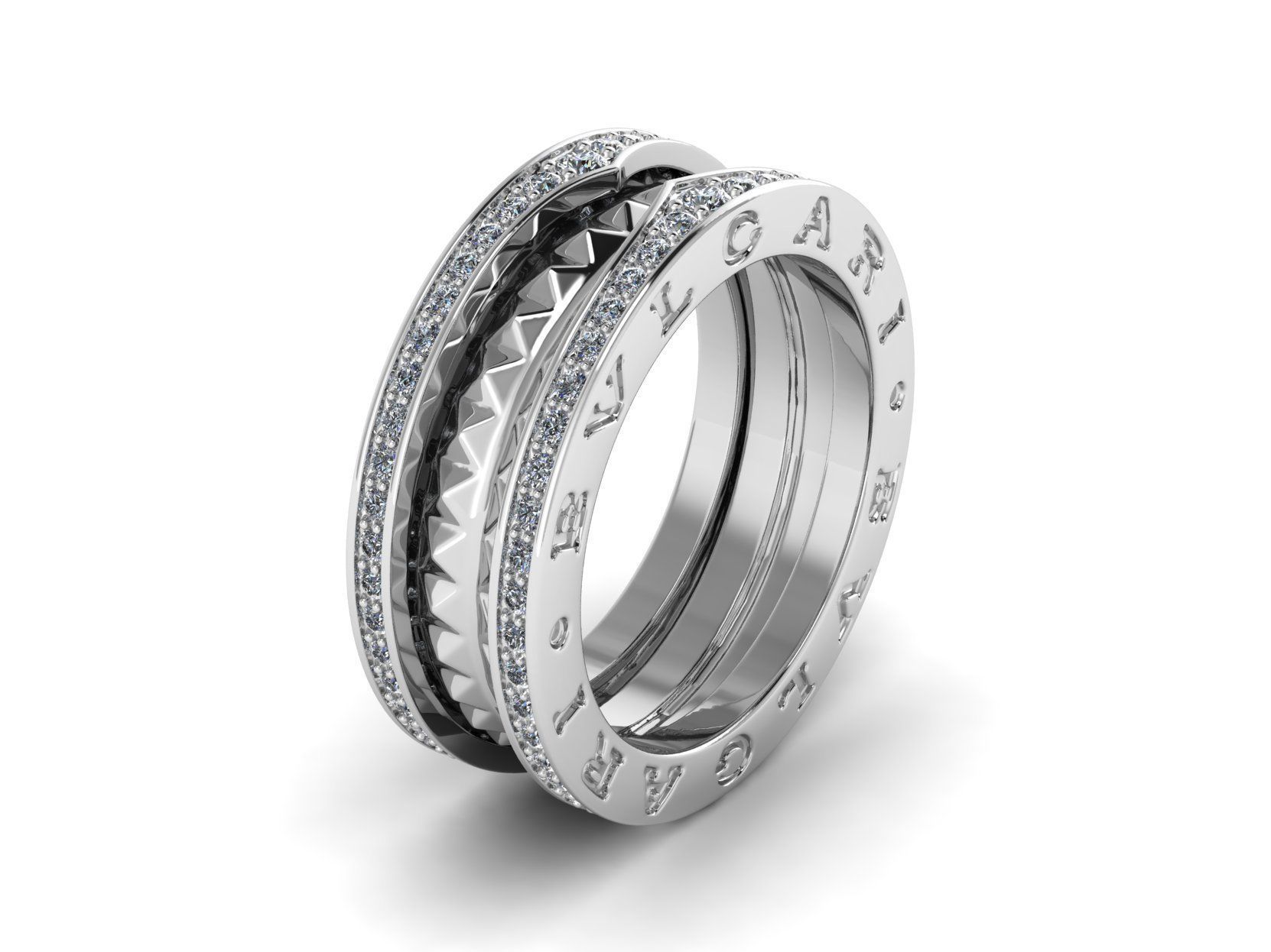 zero ring 3D print model_1