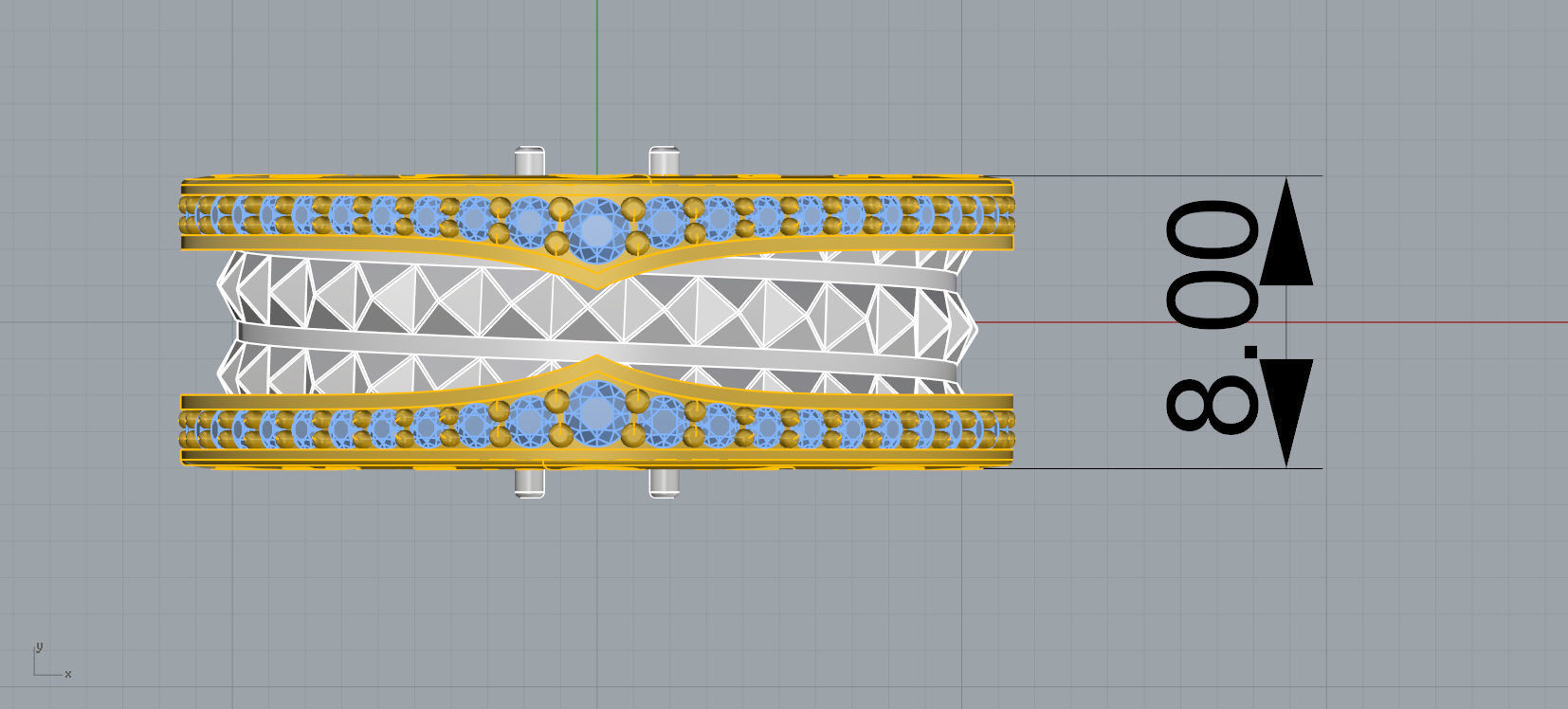 zero ring 3D print model_11