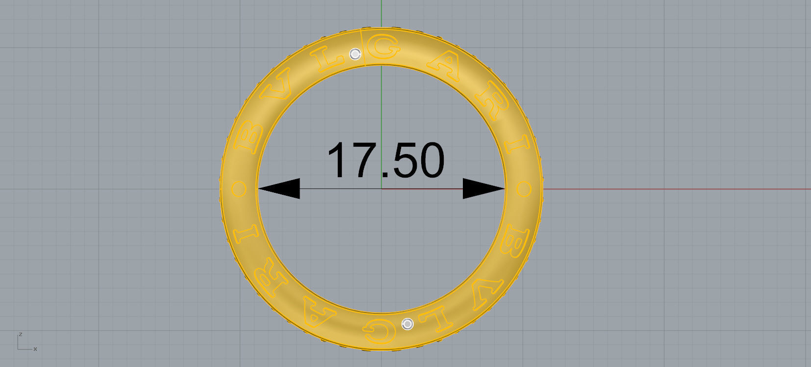 zero ring 3D print model_9