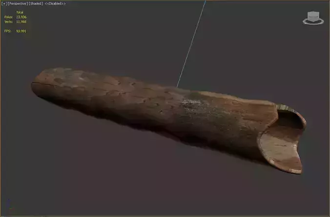 wood  body 3d model