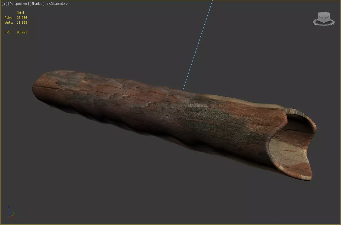 wood  body 3d model 3D model_0