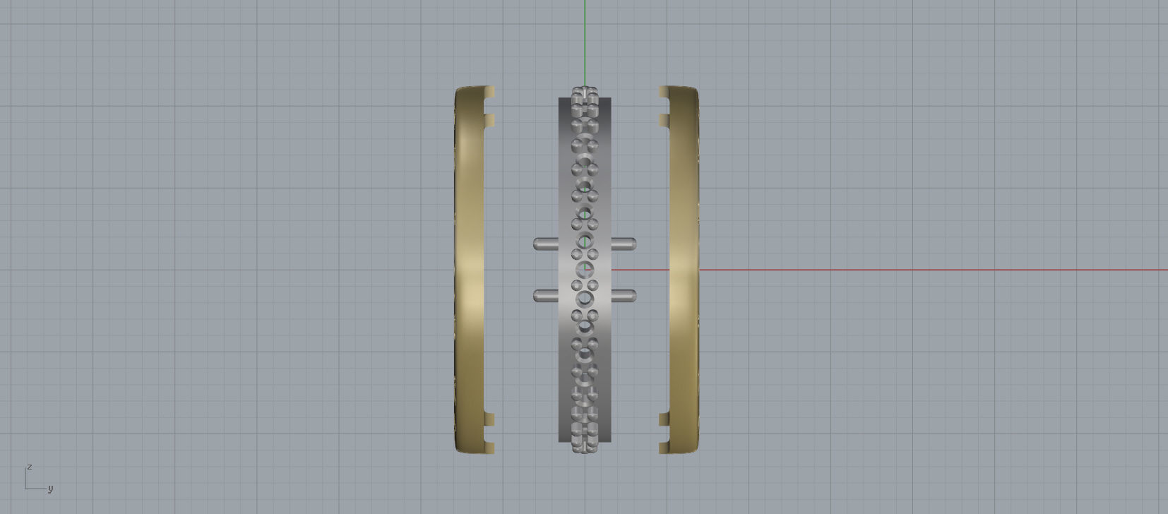 zero ring 3D print model_8