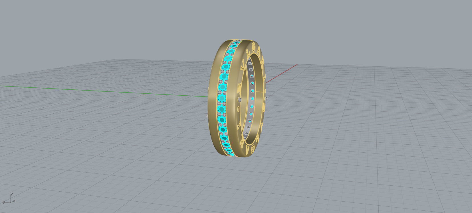 zero ring 3D print model_11