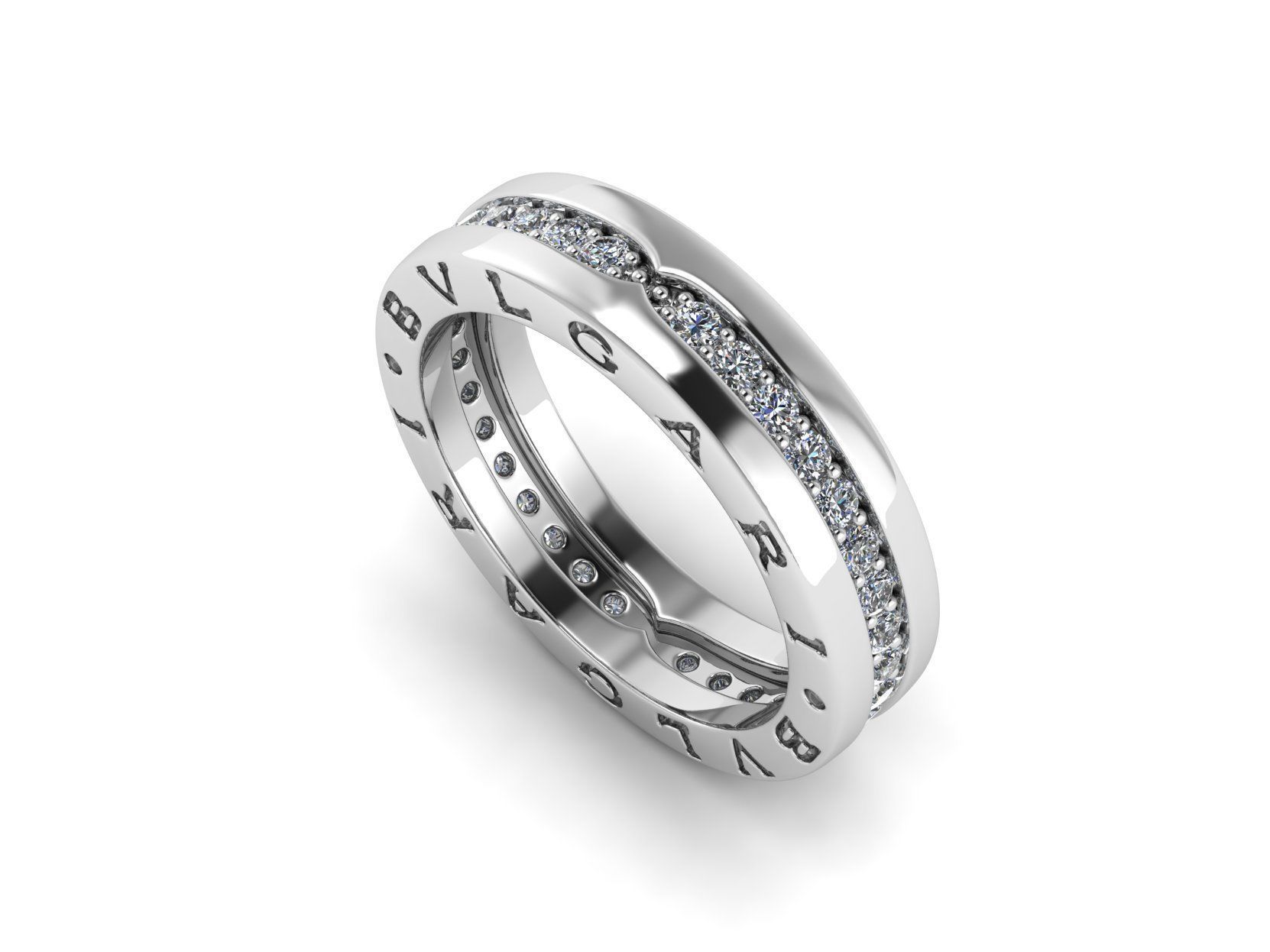 zero ring 3D print model_1