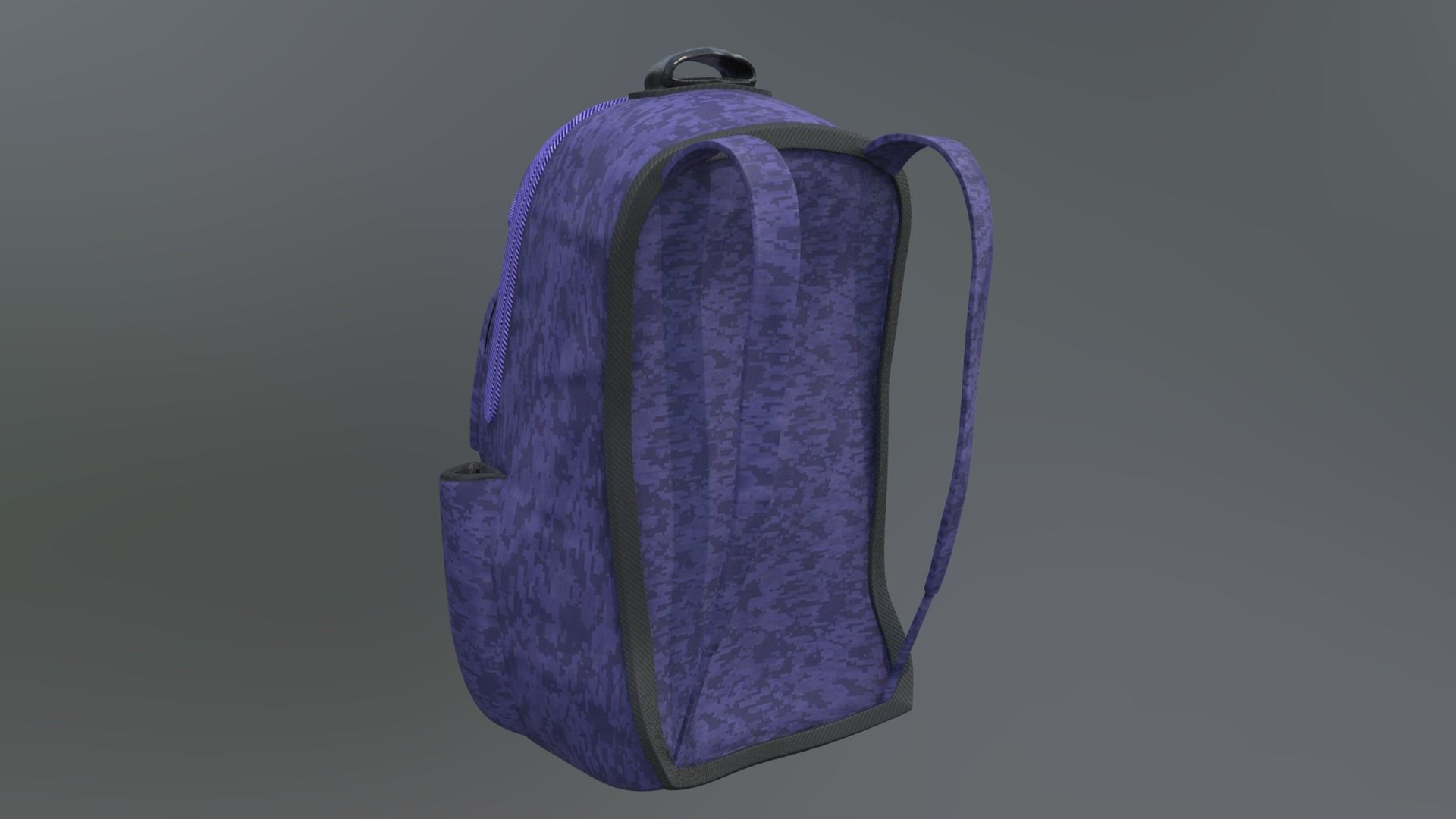 bag 3d model backpack 3D model_2