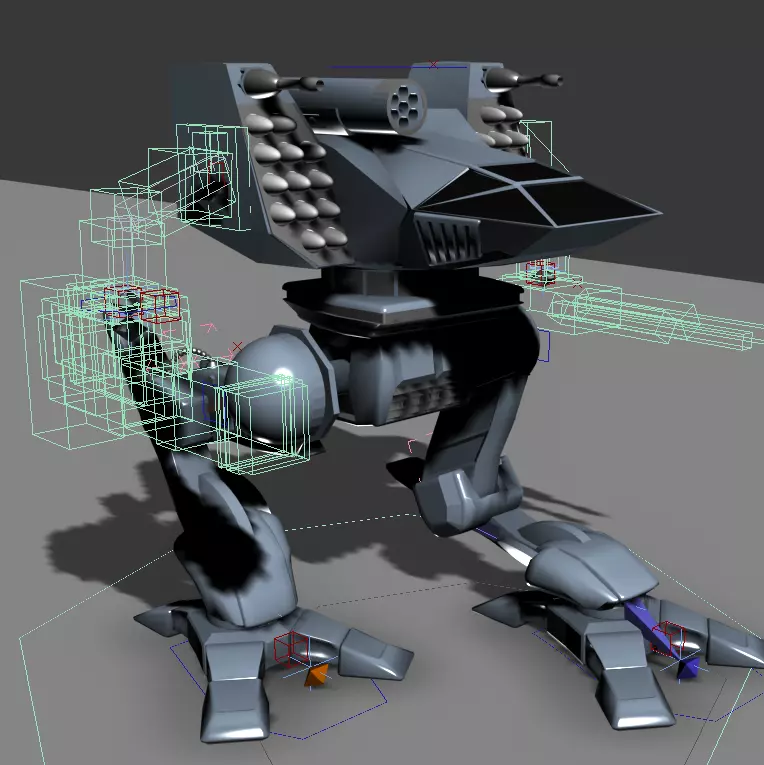 Mech 2 star wars robot Free 3D model