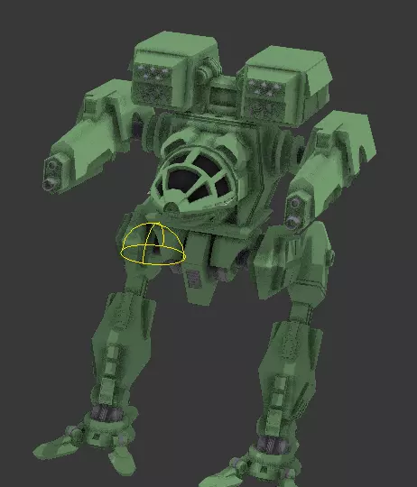 Mech 1 robot Free 3D model