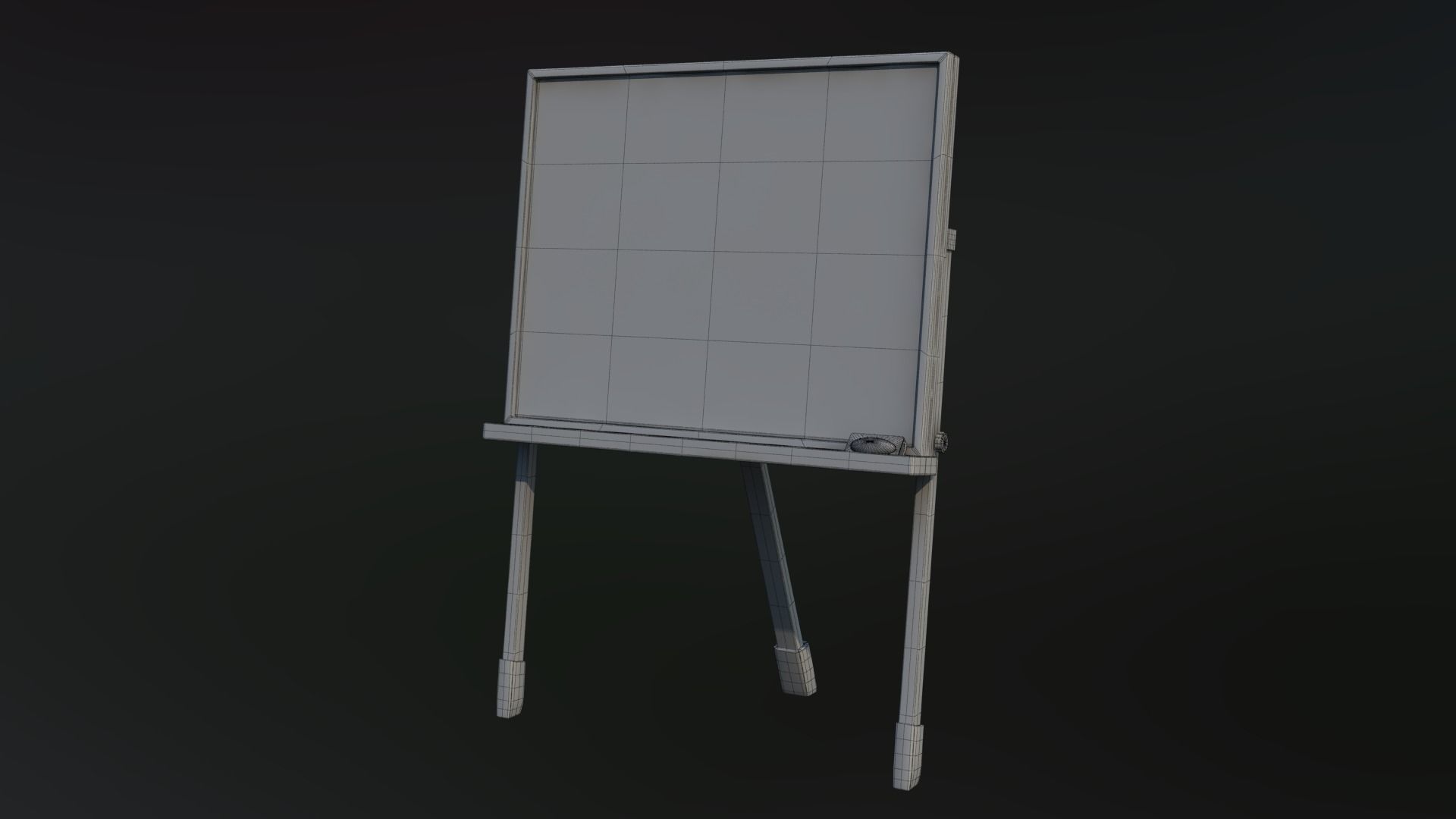 board foldable 3d model 3D model_3