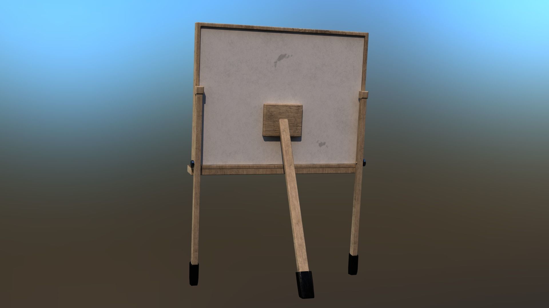 board foldable 3d model 3D model_2